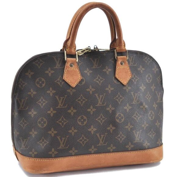 Authentic Louis Vuitton Monogram Alma Hand Bag M51130 LV H6463 - Picture 1 of 12